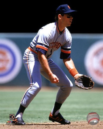 Alan Trammell 1990 Action