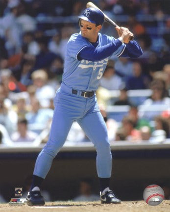 George Brett 1990 Action