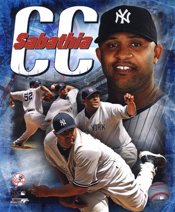 CC Sabathia 2010 Portrait Plus