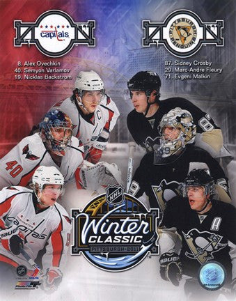 2011 NHL Winter Classic Matchup Composite