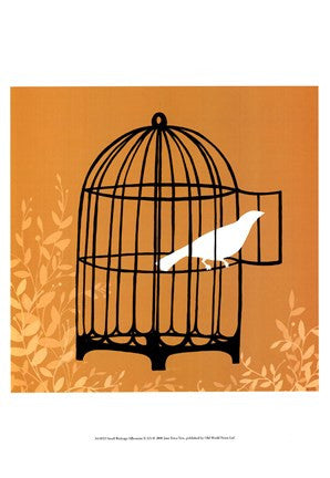 Small Birdcage Silhouette II (U)