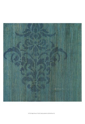 Verdigris Damask I