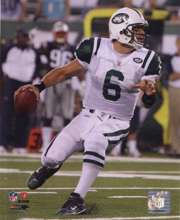 Mark Sanchez 2010 with the ball