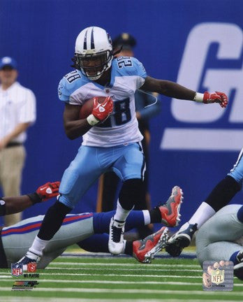 Chris Johnson 2010 Action