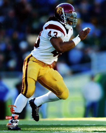 Troy Polamalu USC Trojans 2002 Action