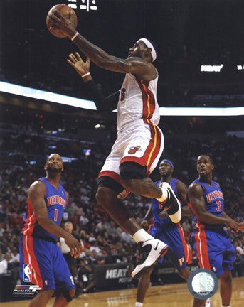 LeBron James 2010-11 Action