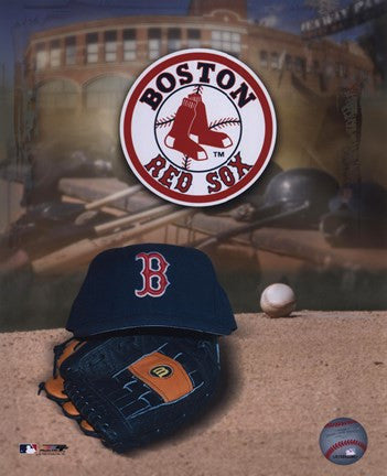 Boston Red Sox Logo and Cap