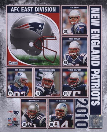 2010 New England Patriots Team Composite