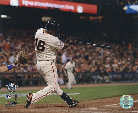 Edgar Renteria Game Two of the 2010 World Series Home Run Action