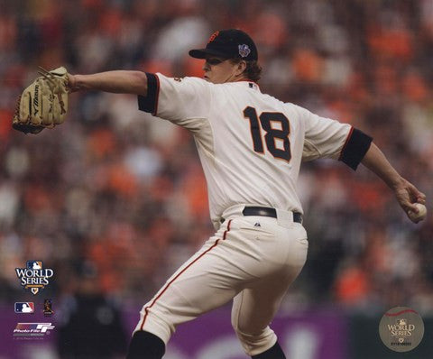 Matt Cain Game Two of the 2010 World Series Action