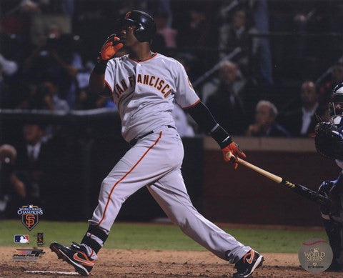 Edgar Renteria 3 Run home Run Game Five of the 2010 World Series Action