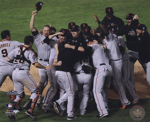 The San Francisco Giants Team Celebration Game Five of the 2010 World Series