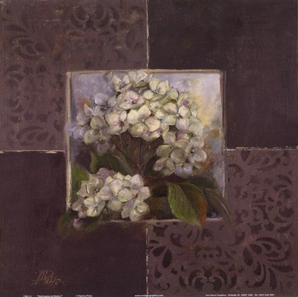 Hydrangeas on Brown I