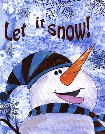 Let it Snow Snowman