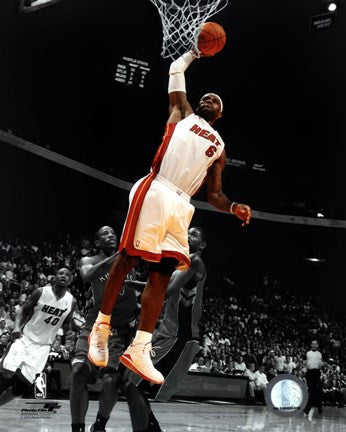 LeBron James 2010-11 Spotlight Action