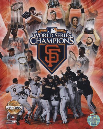 San Francisco Giants 2010 World Series Champions PF Gold