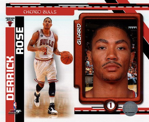 Derrick Rose 2010-11 Studio Plus