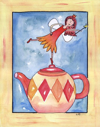 Harlequin Teapot Fairy