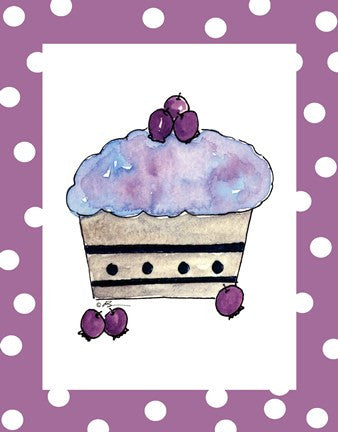 Blueberry Cupcake