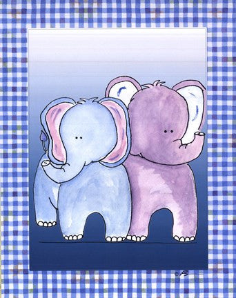 Two by Two Blue - Elephant