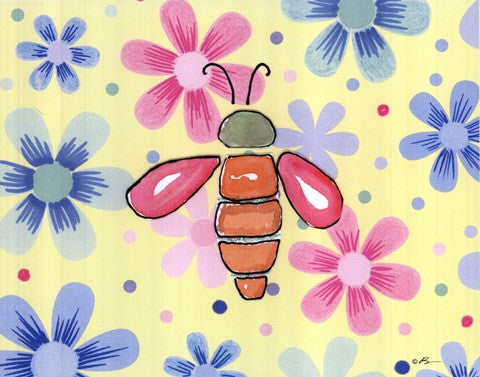 Funky Flower Bee