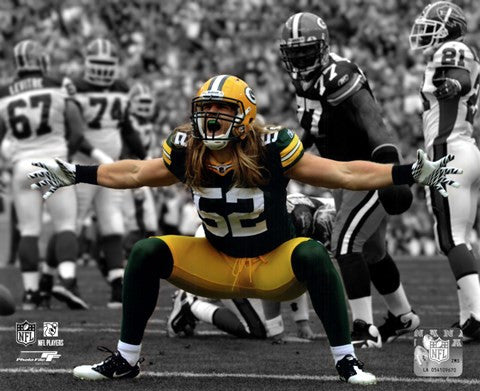 Clay Matthews 2010 Spotlight Action