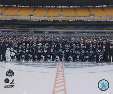 The Pittsburgh Penguins Team Photo 2011 NHL Winter Classic