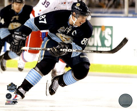 Sidney Crosby 2011 NHL Winter Classic Action