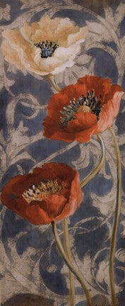 Poppies de Bleu II