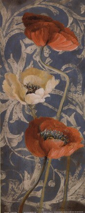 Poppies de Bleu I