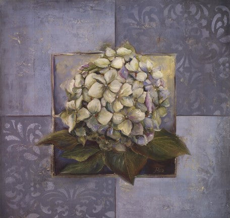 Hydrangeas on Blue I