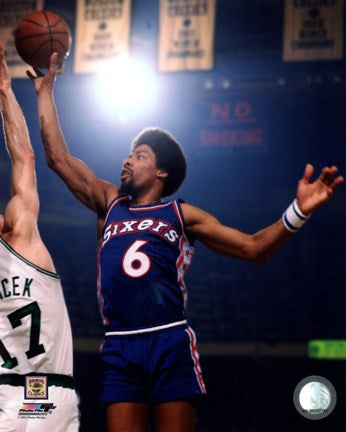 Julius Erving 1975 Action