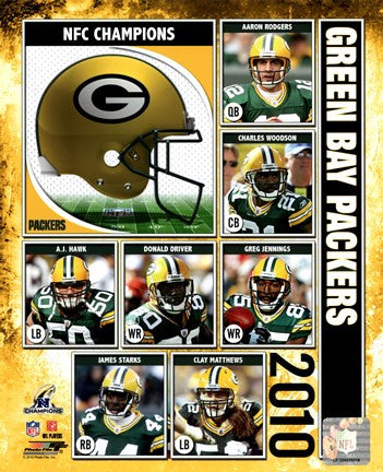 Green Bay Packers 2010 NFC Championship Composite