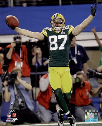 Jordy Nelson Touchdown Celebration from Super Bowl XLV