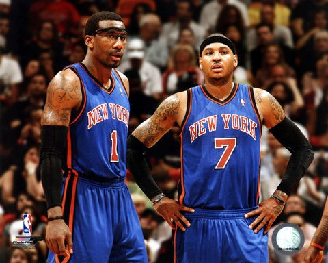 Carmelo Anthony & Amar'e Stoudemire 2010-11 Action