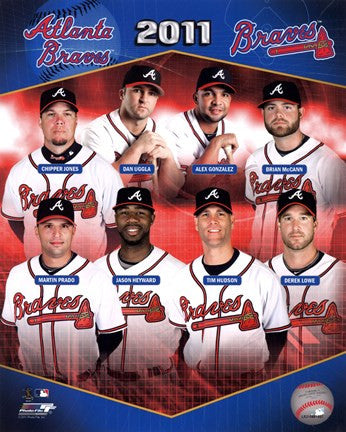 Atlanta Braves 2011 Team Composite