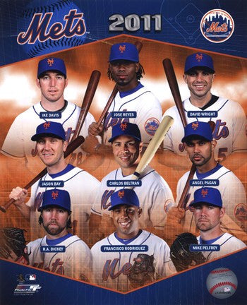 New York Mets 2011 Team Composite