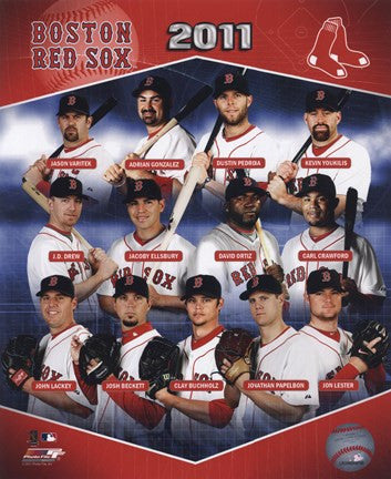 Boston Red Sox 2011 Team Composite