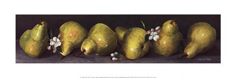 Pears in a Row