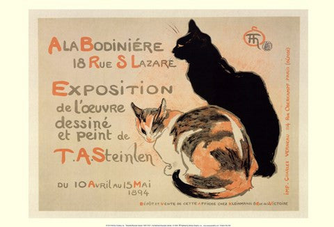 A la Bodiniere-Exposition Steinlen