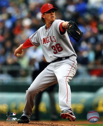 Jered Weaver 2011 Action