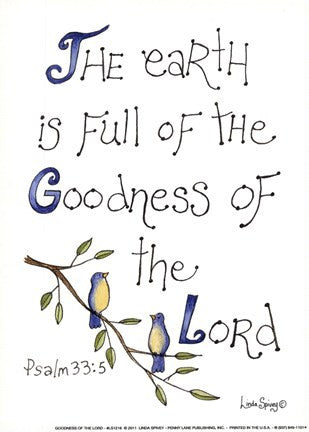 Goodness of the Lord