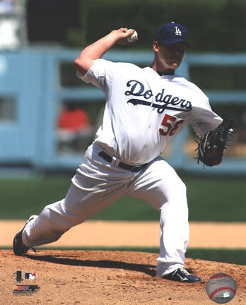 Chad Billingsley 2011 Action