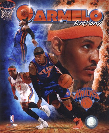 Carmelo Anthony 2011 Portrait Plus