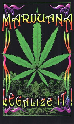 Black Light - MARIJUANA LEAF