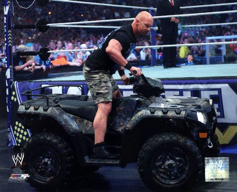 Stone Cold Steve Austin WrestleMania XXVII Action