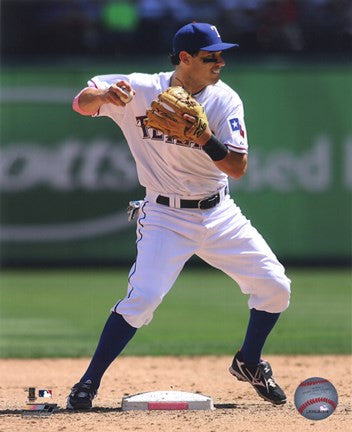 Ian Kinsler 2011 Action