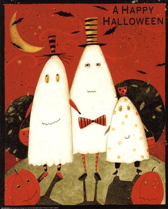 Happy Halloween Ghosts