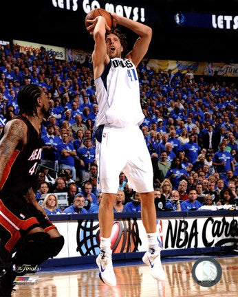 Dirk Nowitzki Game 5 of the 2011 NBA Finals Action(#22)