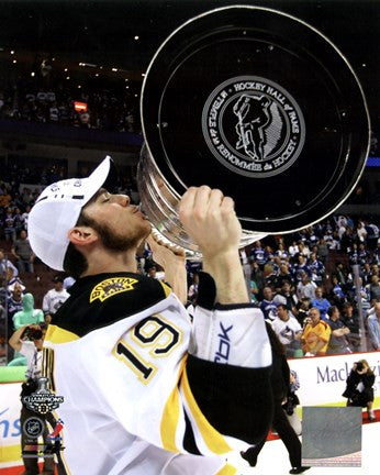 Tyler Seguin with the Stanley Cup  Game 7 of the 2011 NHL Stanley Cup Finals(#49)